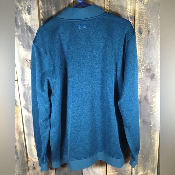 Under Armour Coldgear quarter zip sweater like pullover men’s XXL - Picture 2 of 4